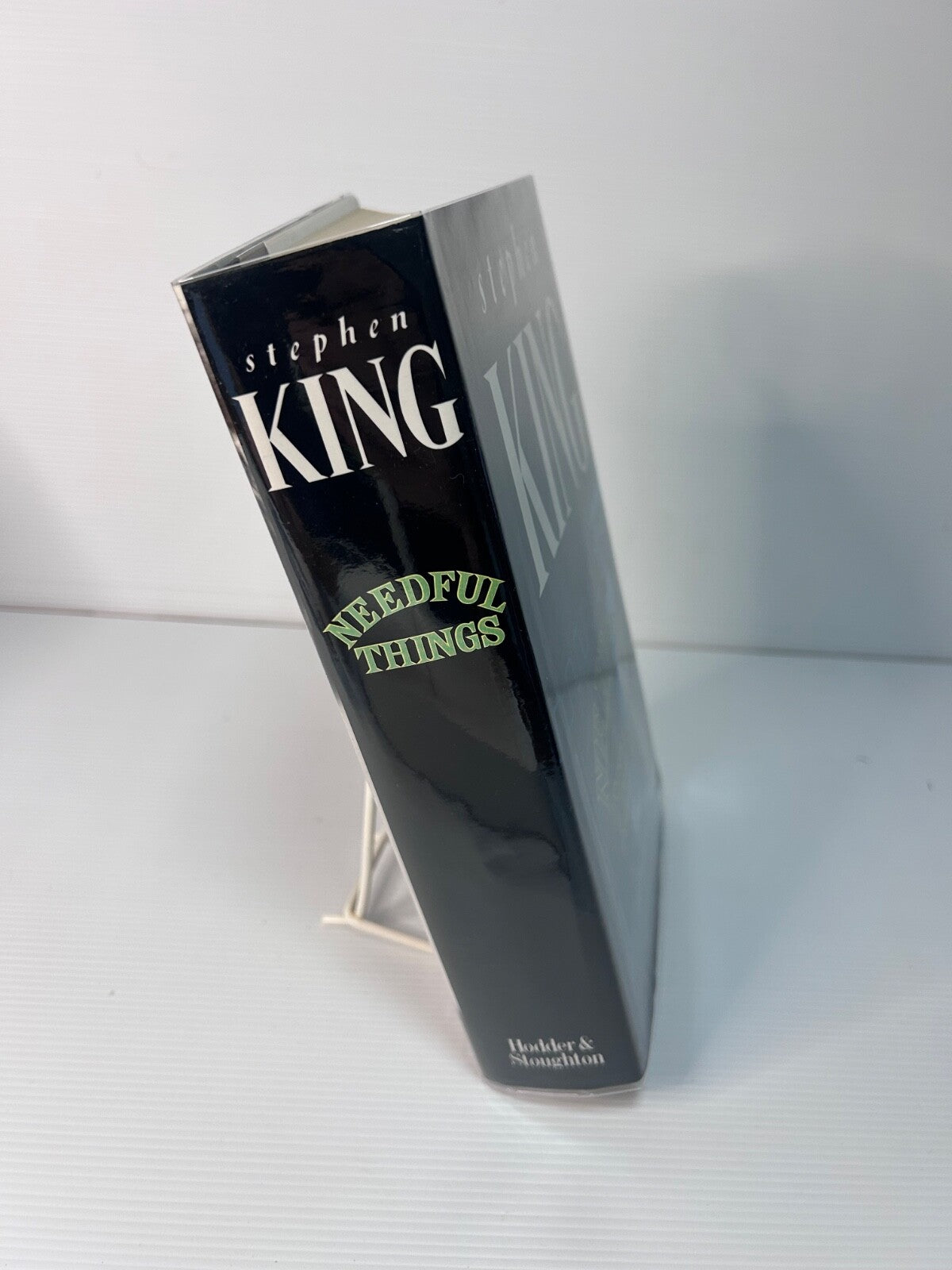Stephen King Needful Things 1991 HC DJ 1st UK Ed Hodder Horror Novel 698pp
