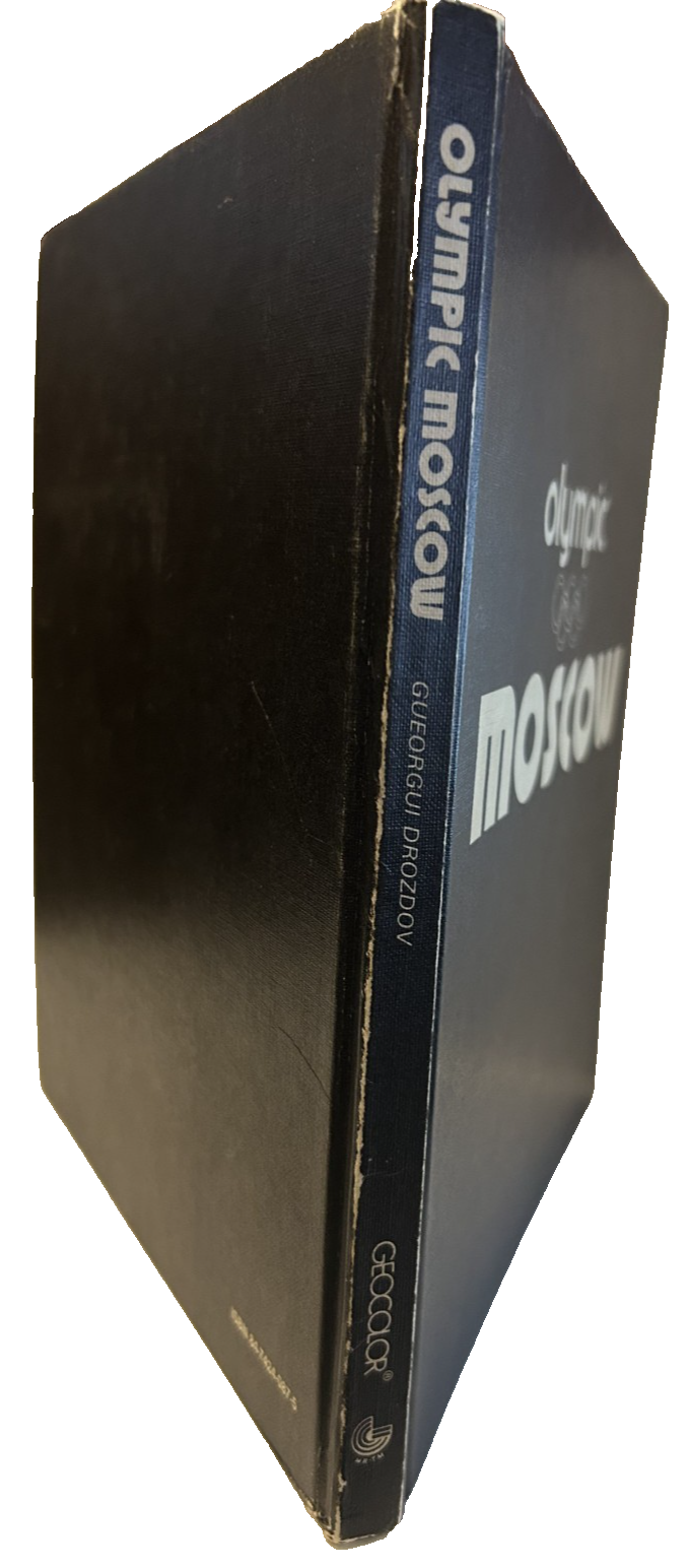 Olympic Moscow – 1st Edition 1979 Planeta-Geocolor Hardcover Photo Book