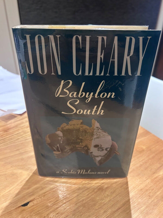Babylon South by Jon Cleary First US Edition with Dust Jacket and Hard Cover