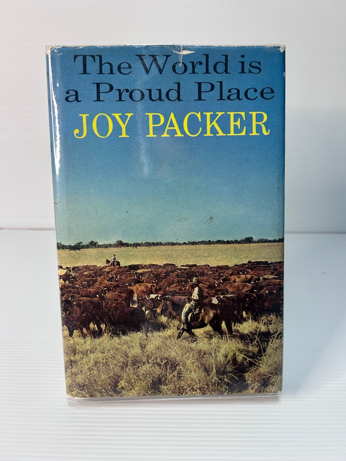 The World is a Proud Place Joy Packer 1966 HC DJ Eyre & Spottiswoode 1st Ed