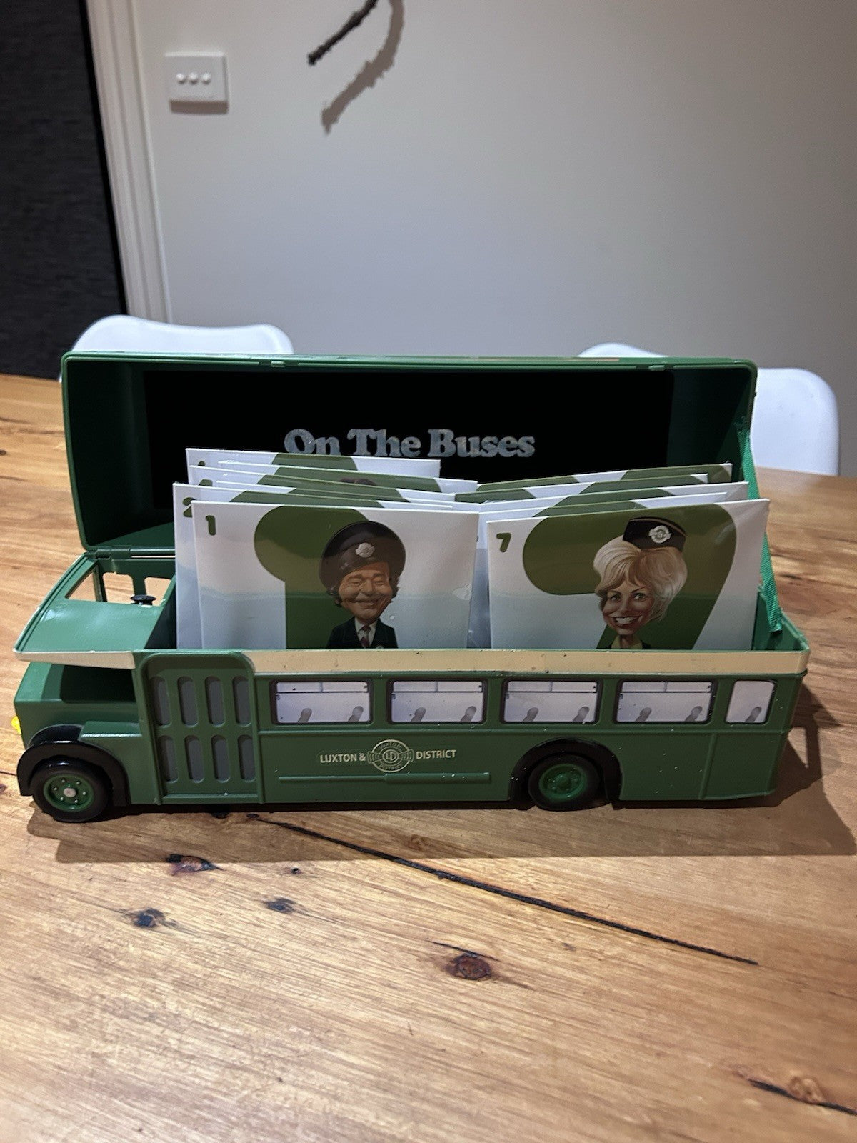 On The Buses Ltd Ed Bus DVD Box Set Lights Up 2009 #0253/5000 Complete series