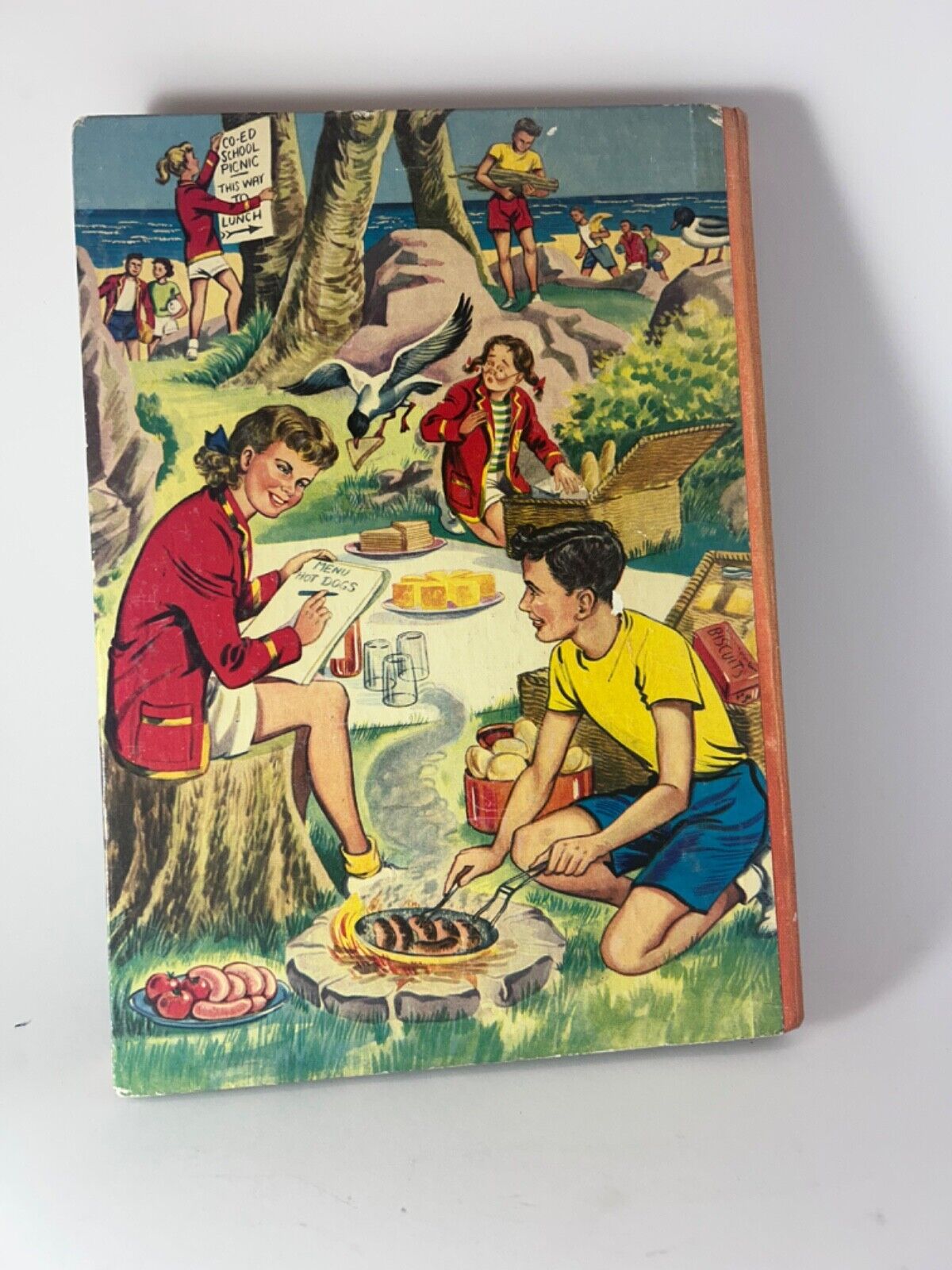 2 x School Friend Annuals 1958 & 1960 Hardcover Book Vintage