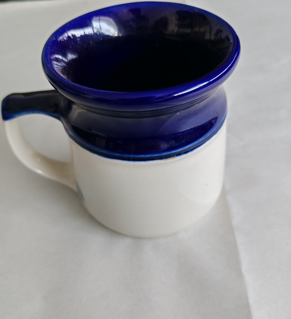 Bendigo Pottery Mug 1999 Bendigo Rowing Club Centenary (Cobalt Blue)