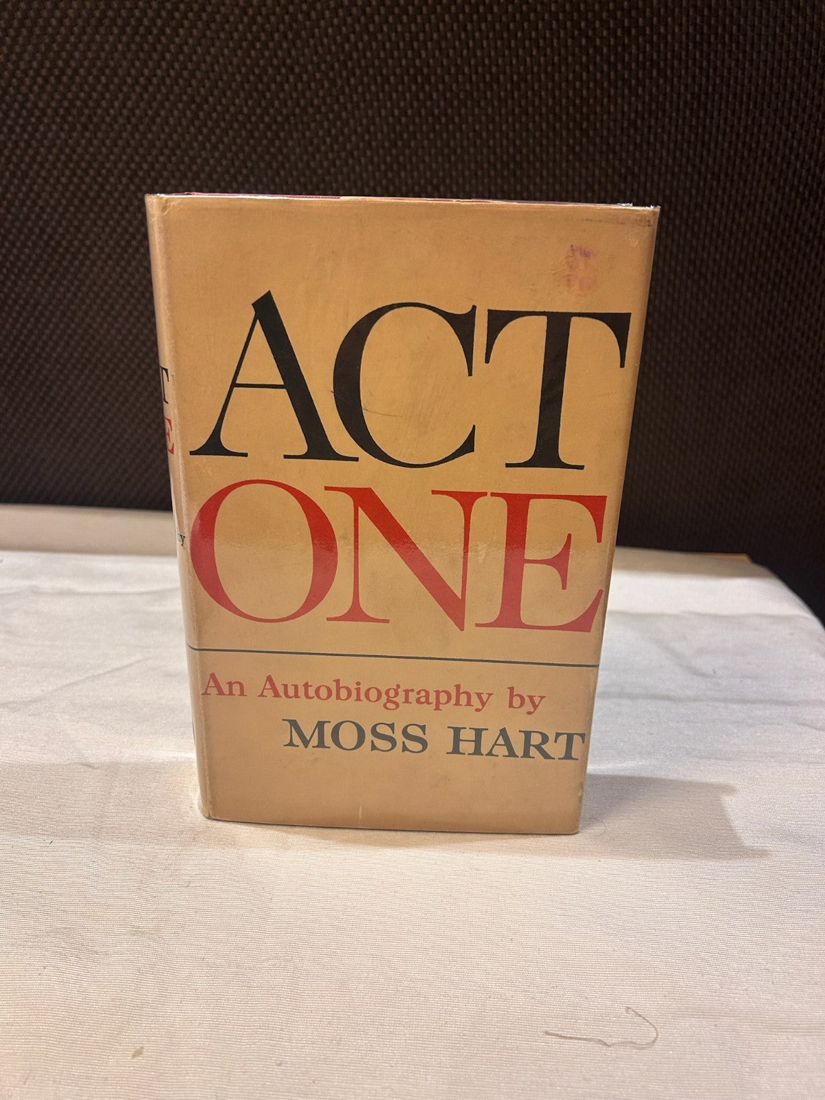 Act One – Moss Hart | Vintage Autobiography Hardback