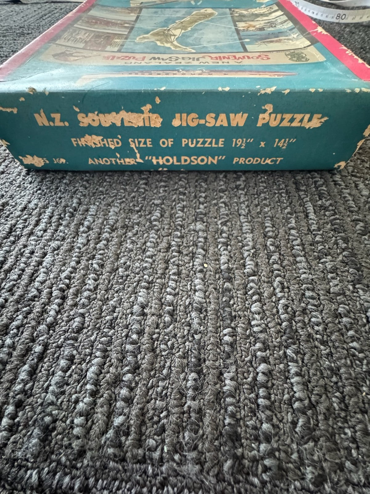 New Zealand Souvenir Jig-Saw Puzzle Holdson – Vintage Boxed 400pc | Mid-century