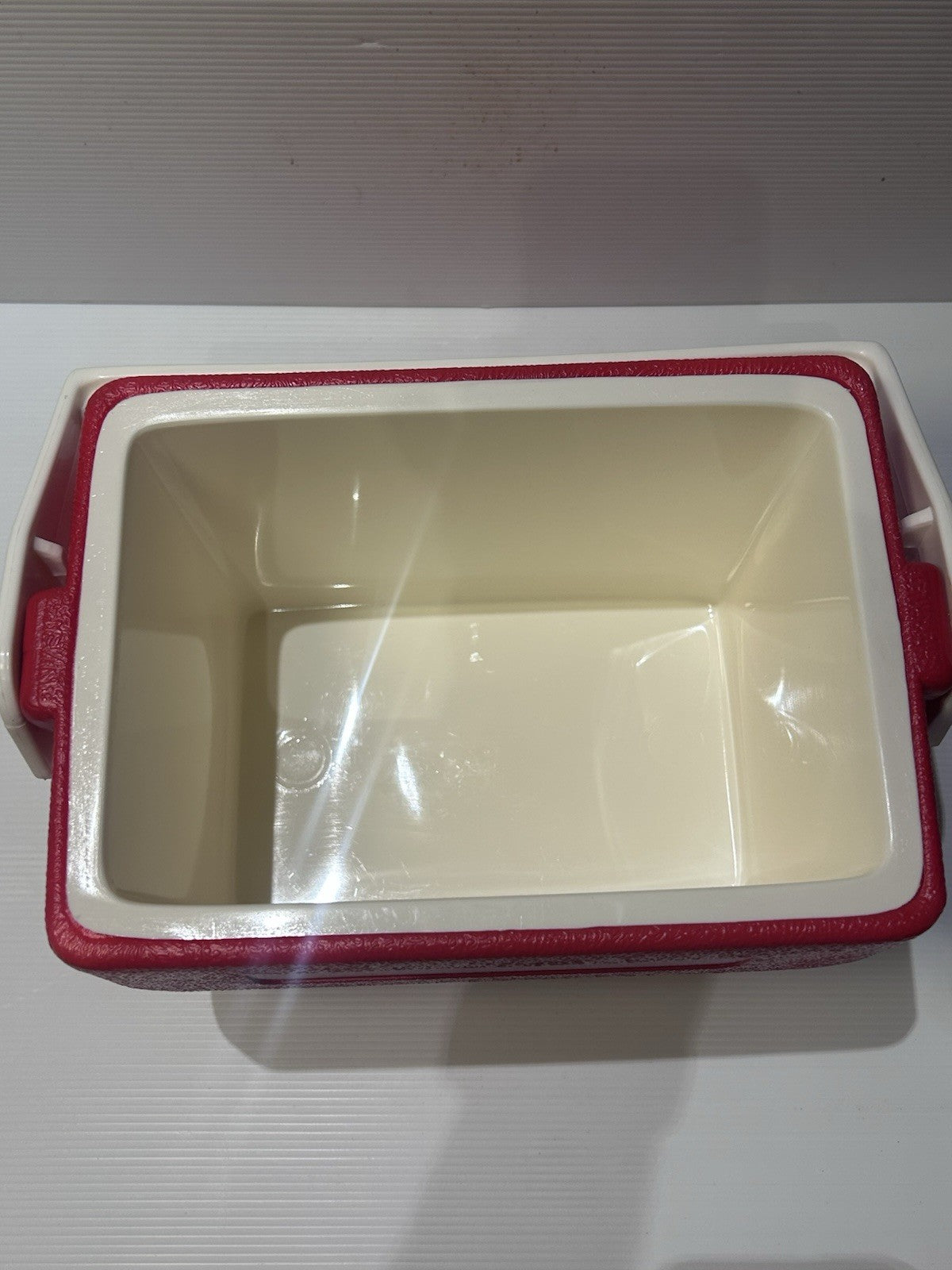 Vintage 1980s Pizza Hut Cooler Esky 4L Model 252 Red White Lunch Box