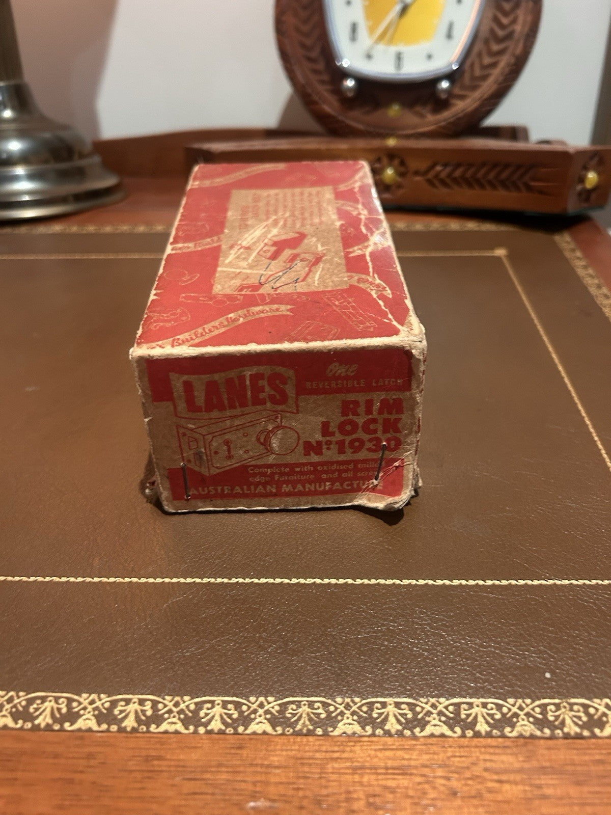 Vintage Lanes Rim Lock No.1930 Empty Box – Australian Made Builders Hardware