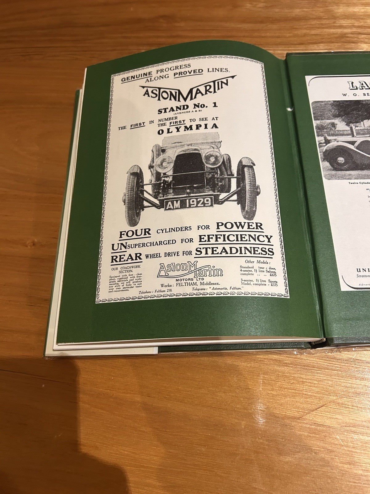 Aston Martin & Lagonda Michael Frostick 1977 1st Ed HC DJ Dalton Watson Book
