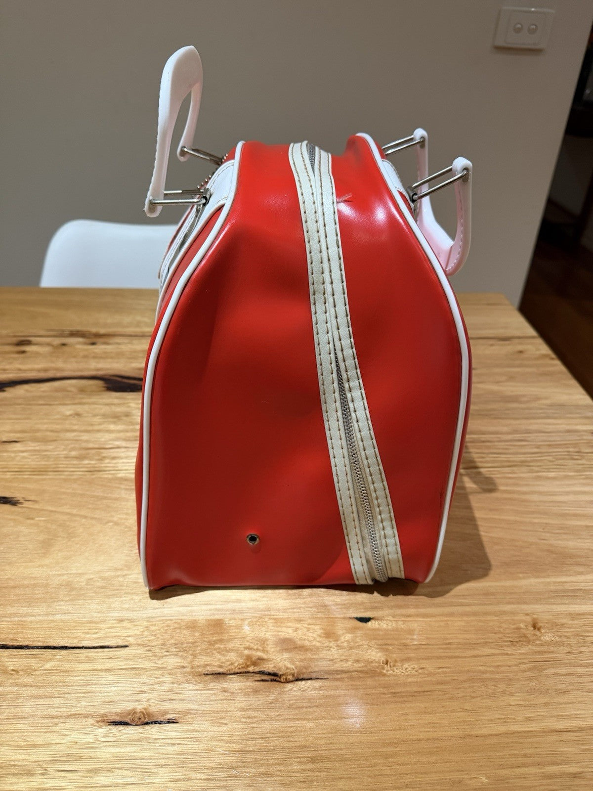 Vintage Brunswick Mixer II Bowling Ball Set c.1968–1970 Undrilled Bag And Shoes