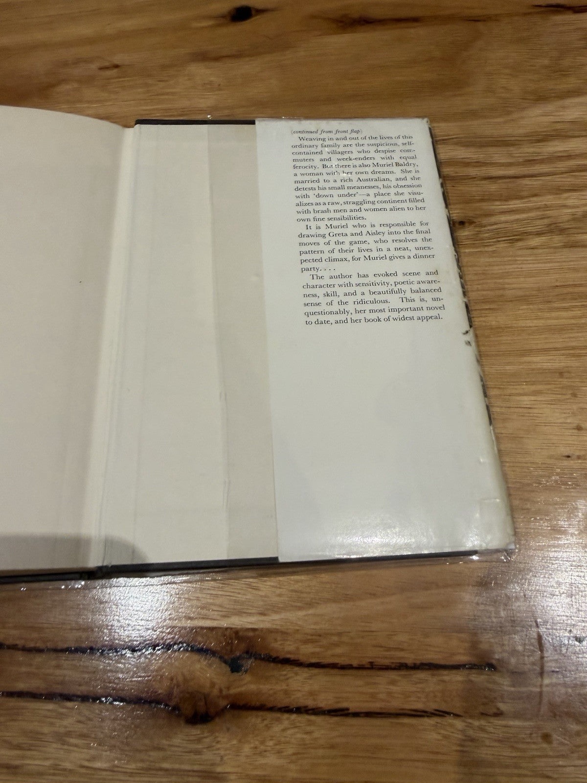 Janet Frame The Adaptable Man 1965 1st UK Edition W.H. Allen HC DJ NZ Literature