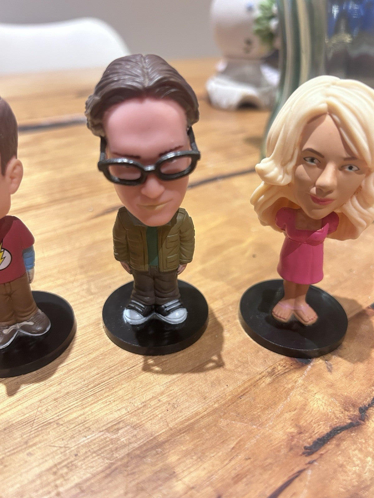 Funko - Big Bang Theory: Mini Wacky 3" Wobbler Set - 5 Pieces