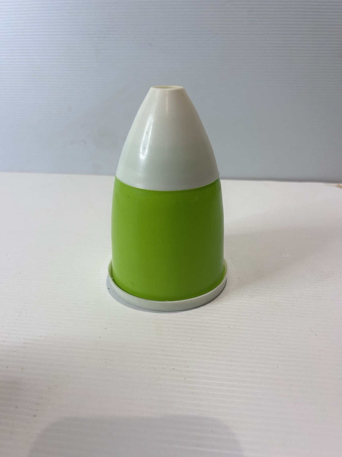Vintage Ferolux Sugar Dispenser Retro Mid-Century Green & White Plastic