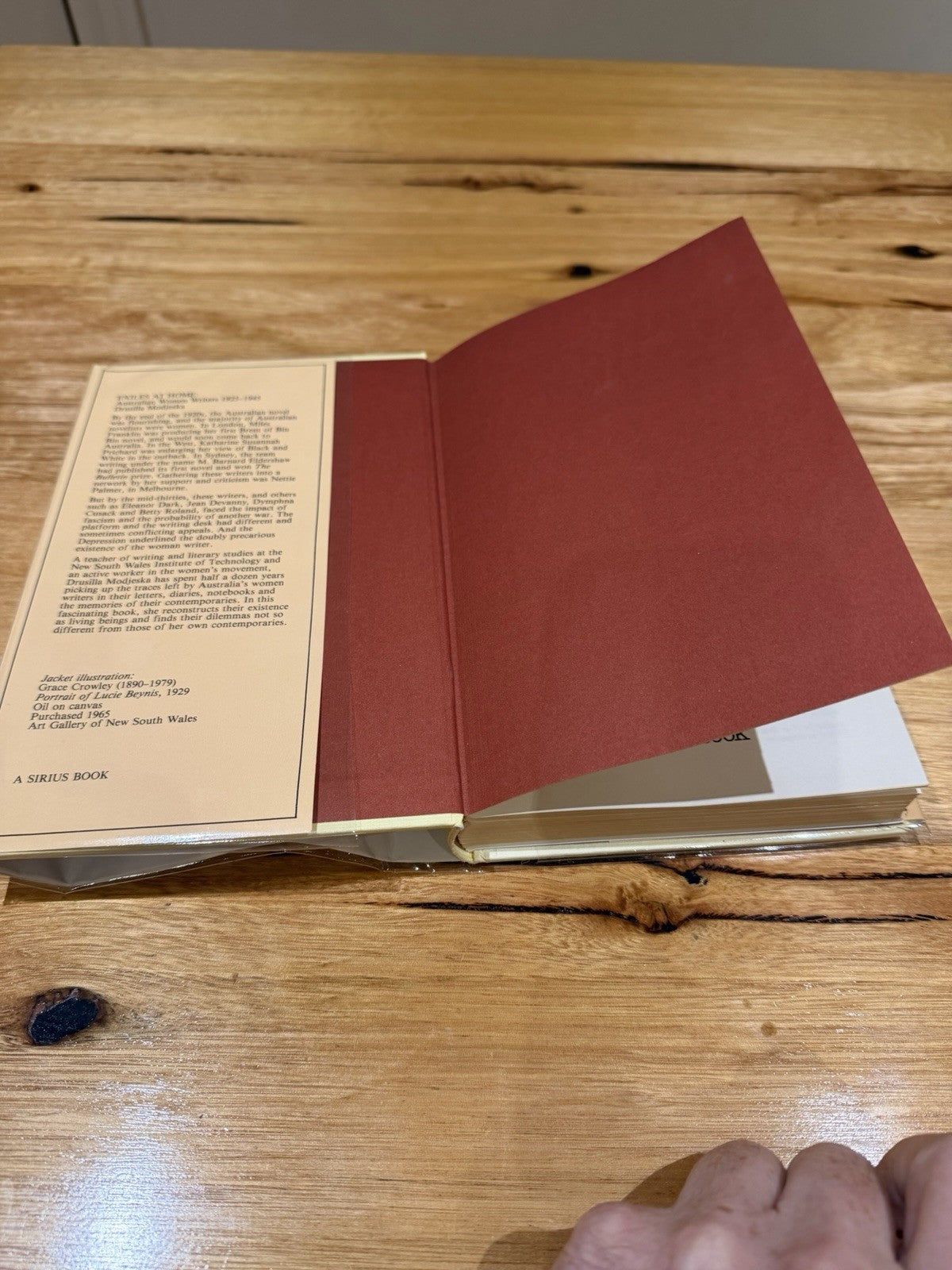 Drusilla Modjeska Exiles at Home 1981 1st Edition HC DJ Australian Women Writers