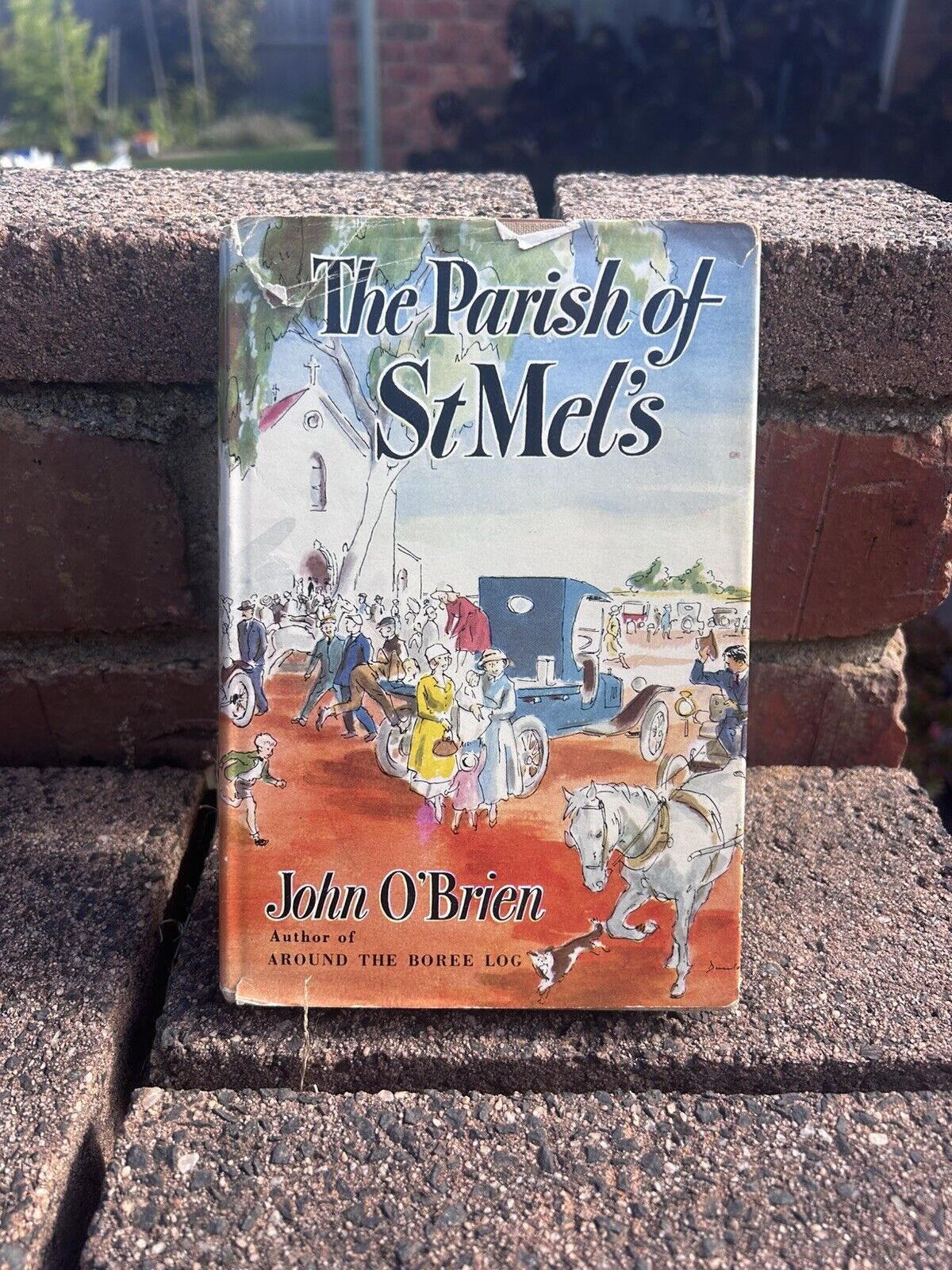 JOHN O'BRIEN. THE PARISH OF ST MEL'S. HARDCOVER WJACKET. 1954 First Edition RARE