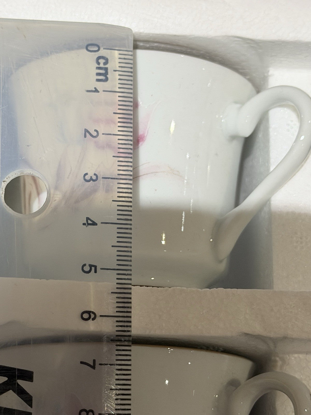 Luna Regent China Espresso Set Service 12 Pink Floral Boxed Demitasse