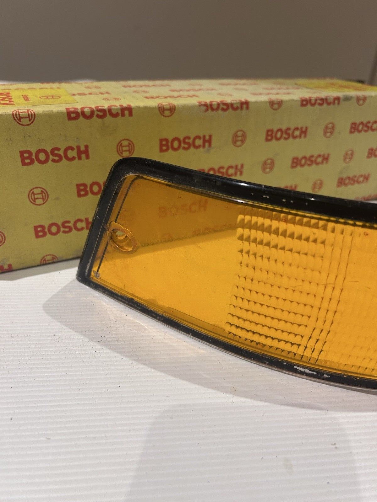 Pair Bosch Porsche 911 Rear Tail Light Lenses 1964–73 | OEM | 911.631.924.03