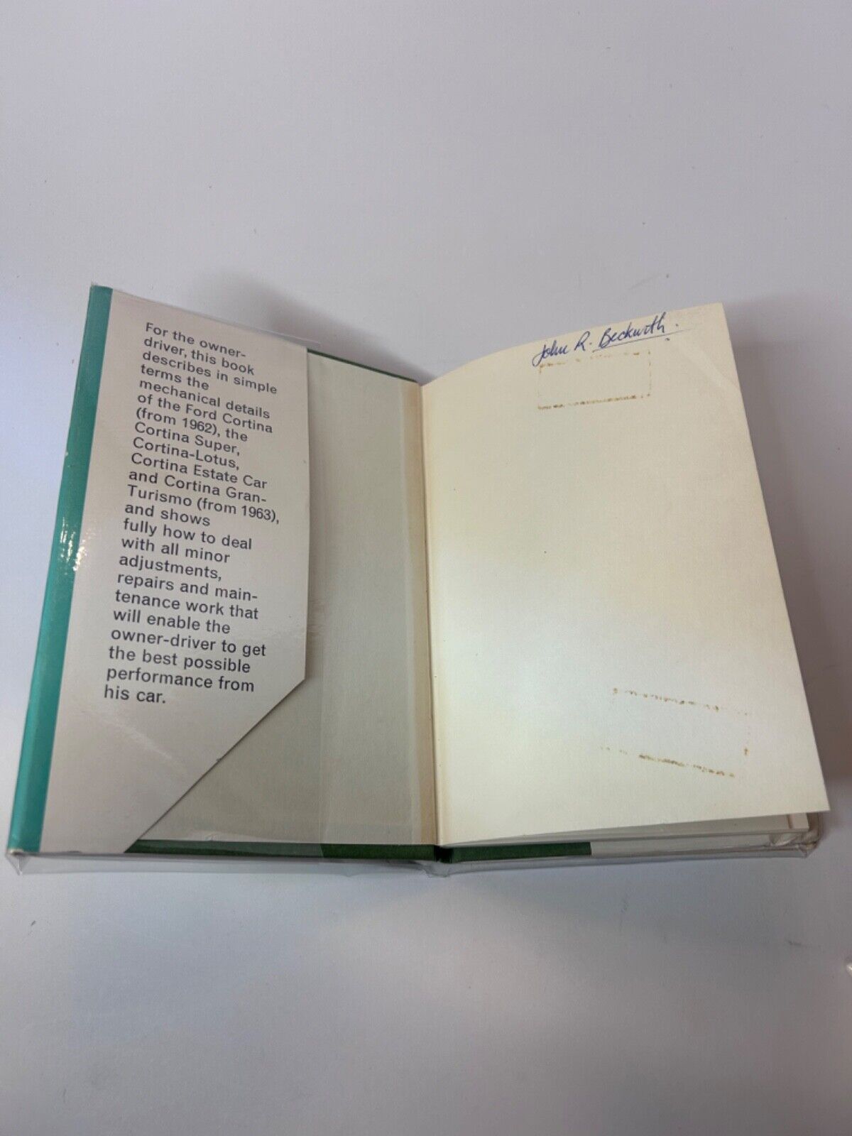 The Cassell Book of The FORD CORTINA (from 1962) Sydney F.Page Collectable