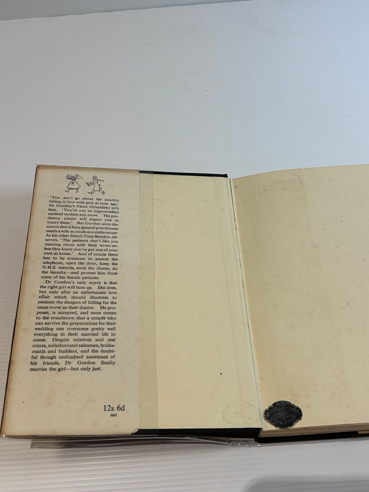 Doctor in Love Richard Gordon 1957 1st Ed HC DJ Michael Joseph 188pp Vintage