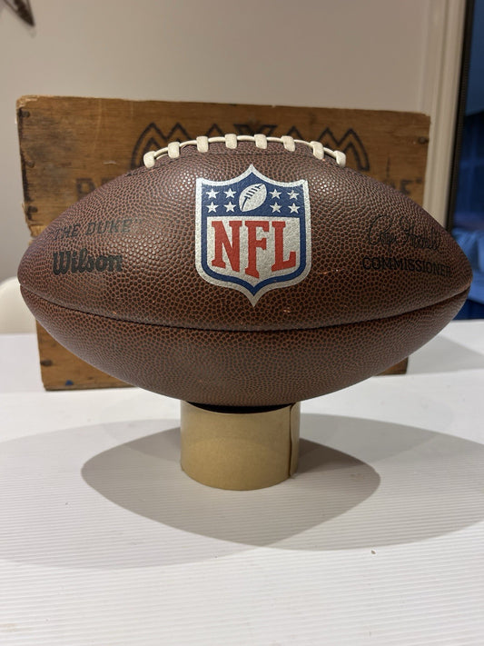Wilson NFL “The Duke” Official Football WTF1825BRS Roger Goodell Model