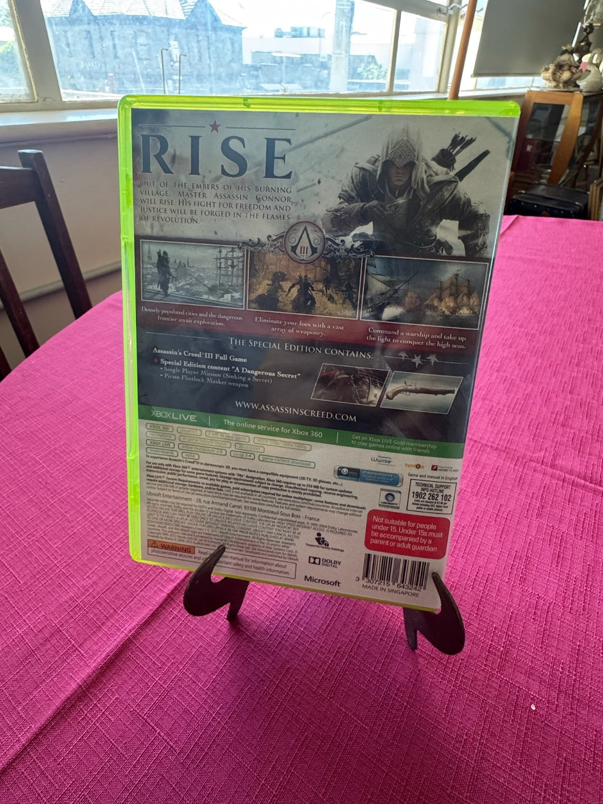 Assassin’s Creed III Xbox 360 PAL – Complete Special Edition w Manual | 2012