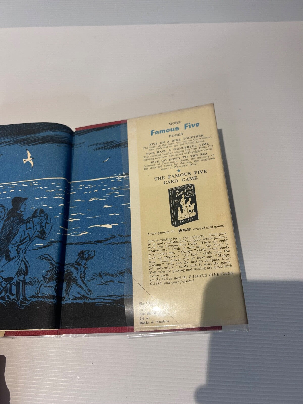 Five on Kirrin Island Again Enid Blyton 1954 8th Imp HC DJ H&S Famous Five