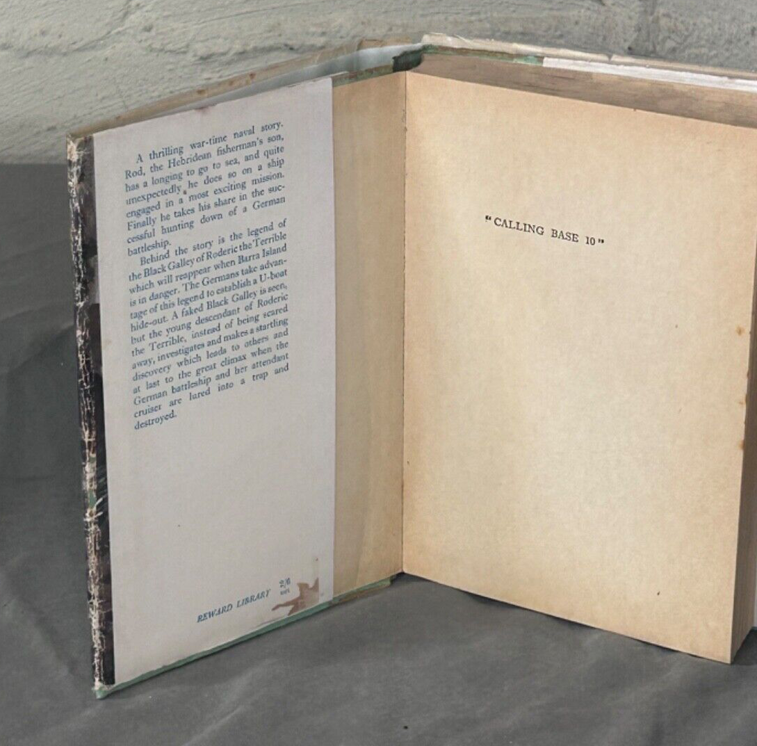 Calling Base 10 by Douglas Castle with unclipped dust jacket undated version