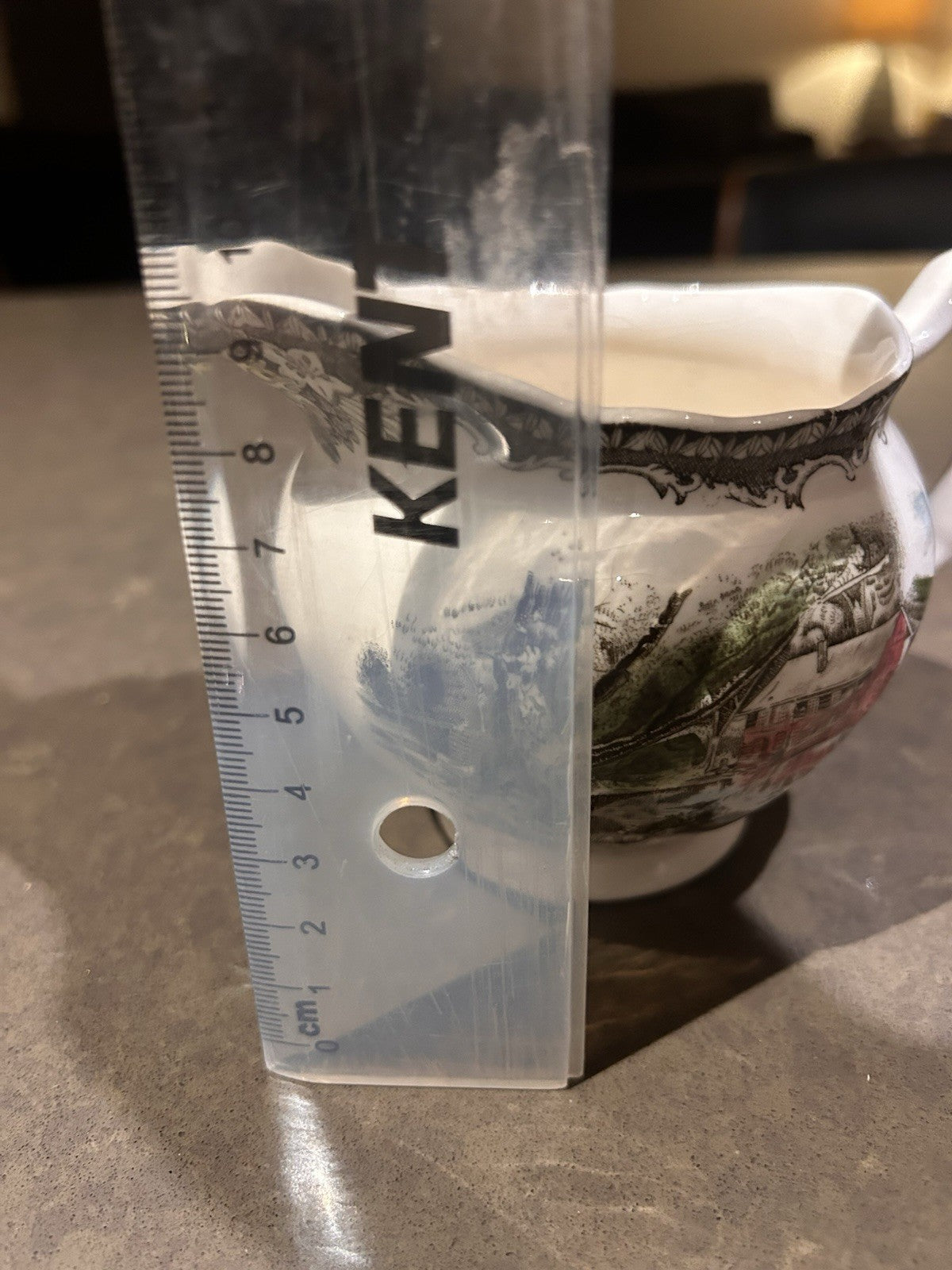 Johnson Bros Friendly Village Old Mill Cream Jug Made in England Vintage