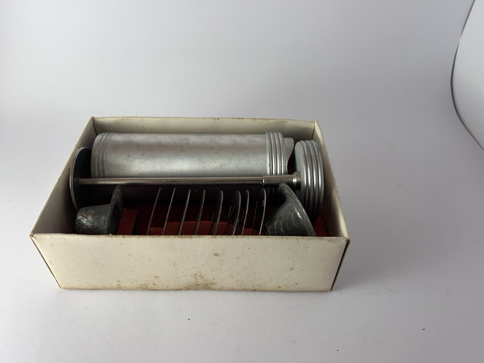 NUTBROWN Vintage Cookie & Biscuit Maker Original Box English Origin Kitchenalia 