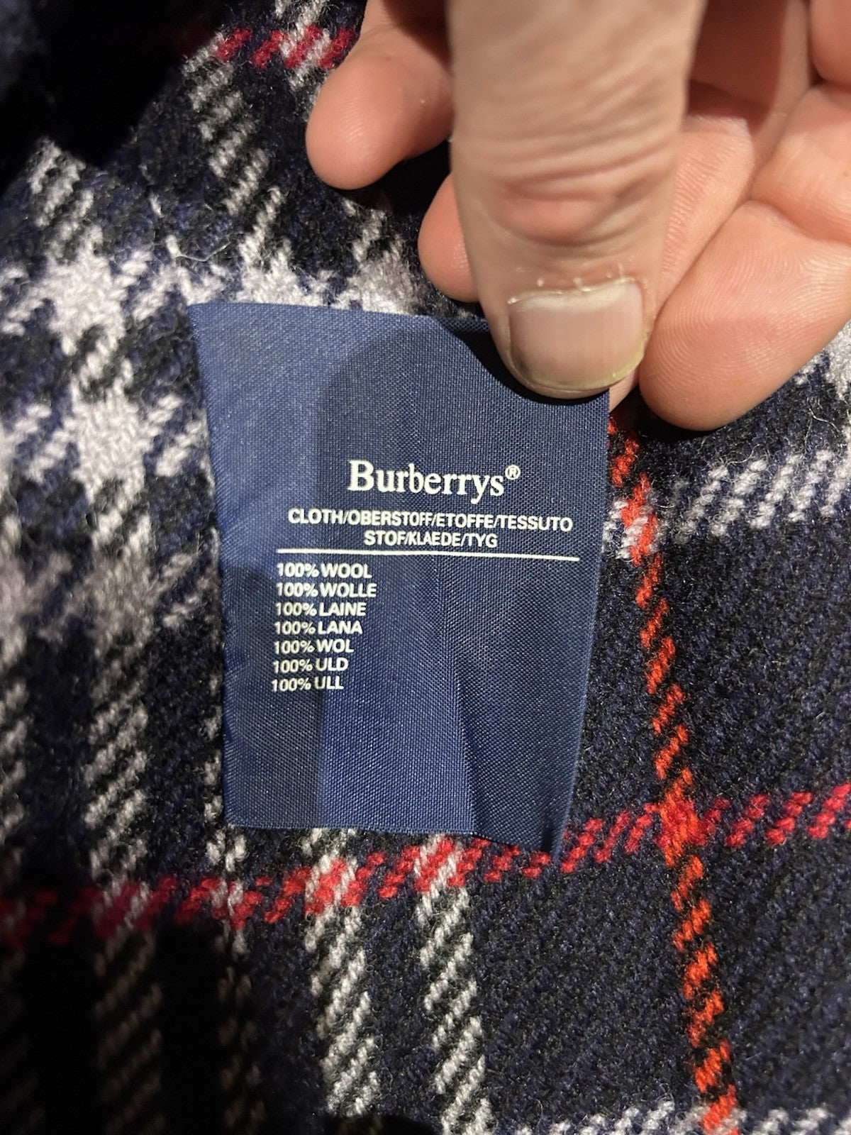 AS NEW Vintage Burberrys Trench Coat 52R Made in England Removable Wool Liner