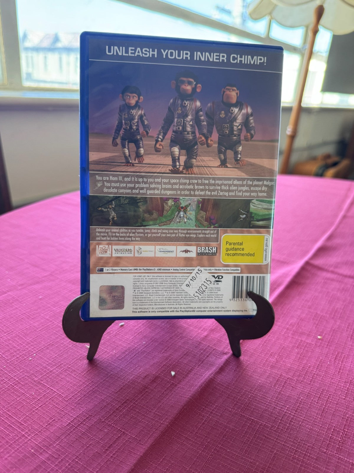Space Chimps PS2 PAL – Complete w Case & Disc | 2008
