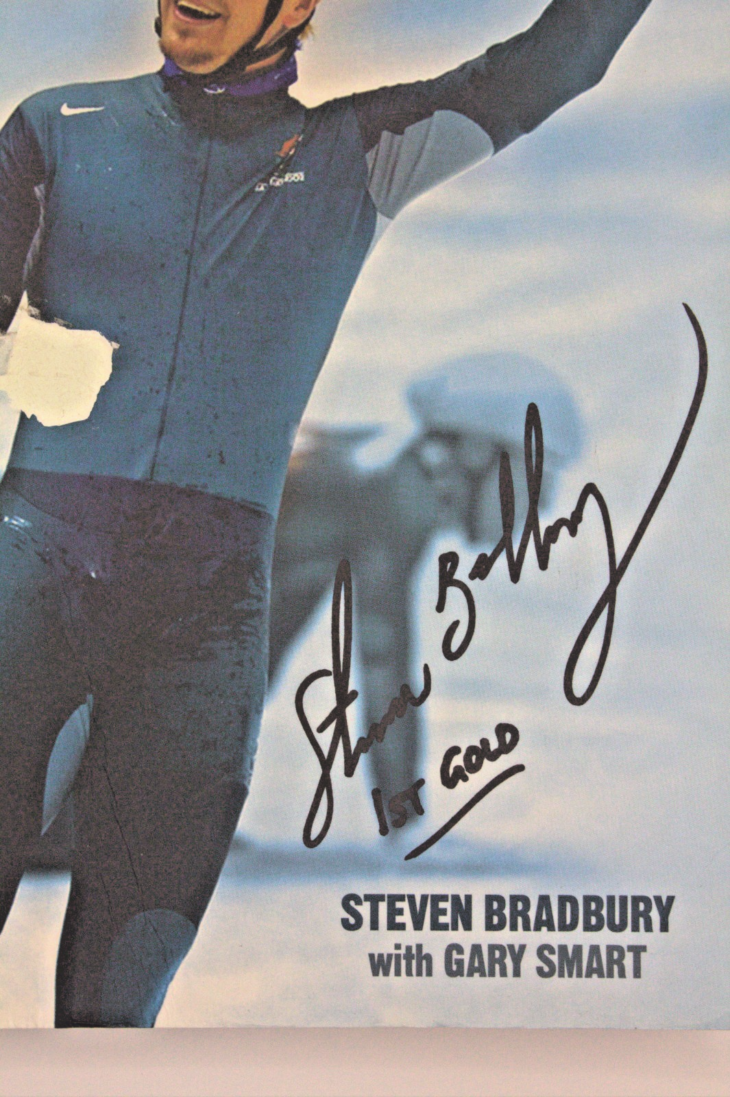 Steven Bradbury, Last Man Standing, Signed Olympic Autobiography 2011