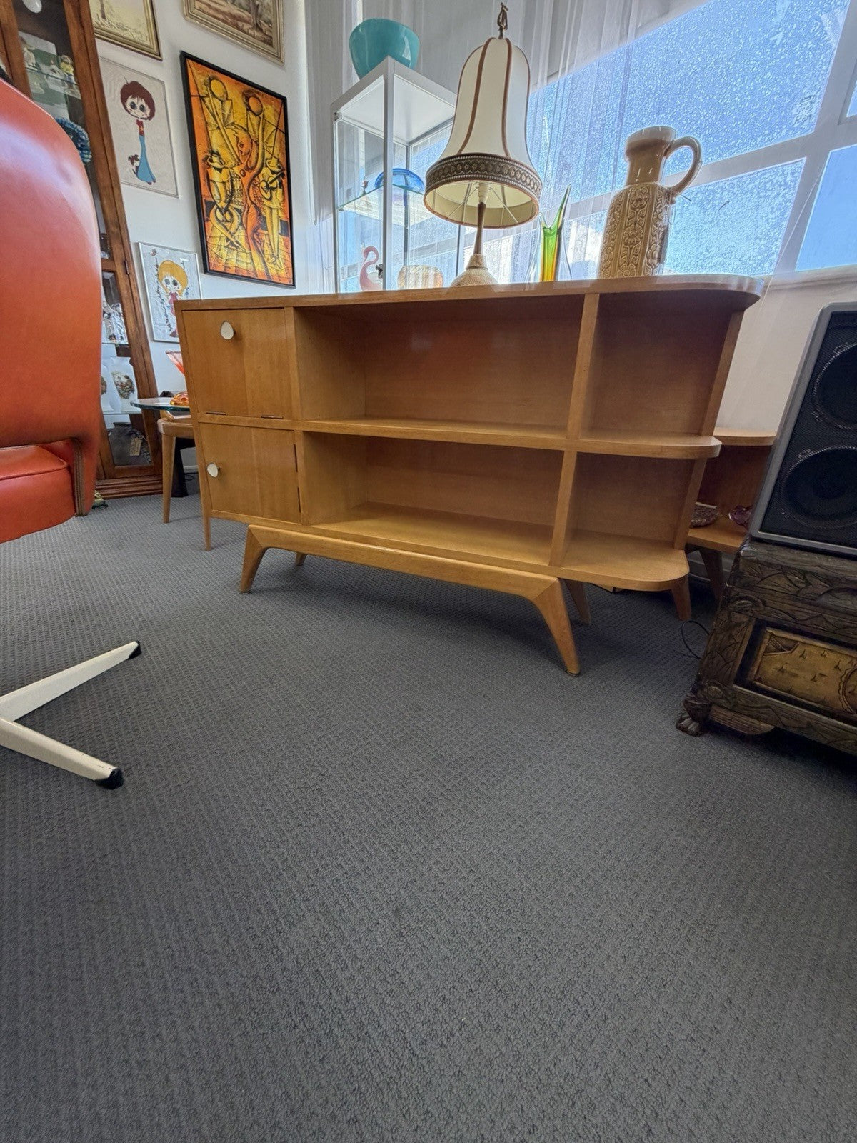 Dario Zoureff Cabinet Bookcase Australian MCM Late 1950s Early 1960s