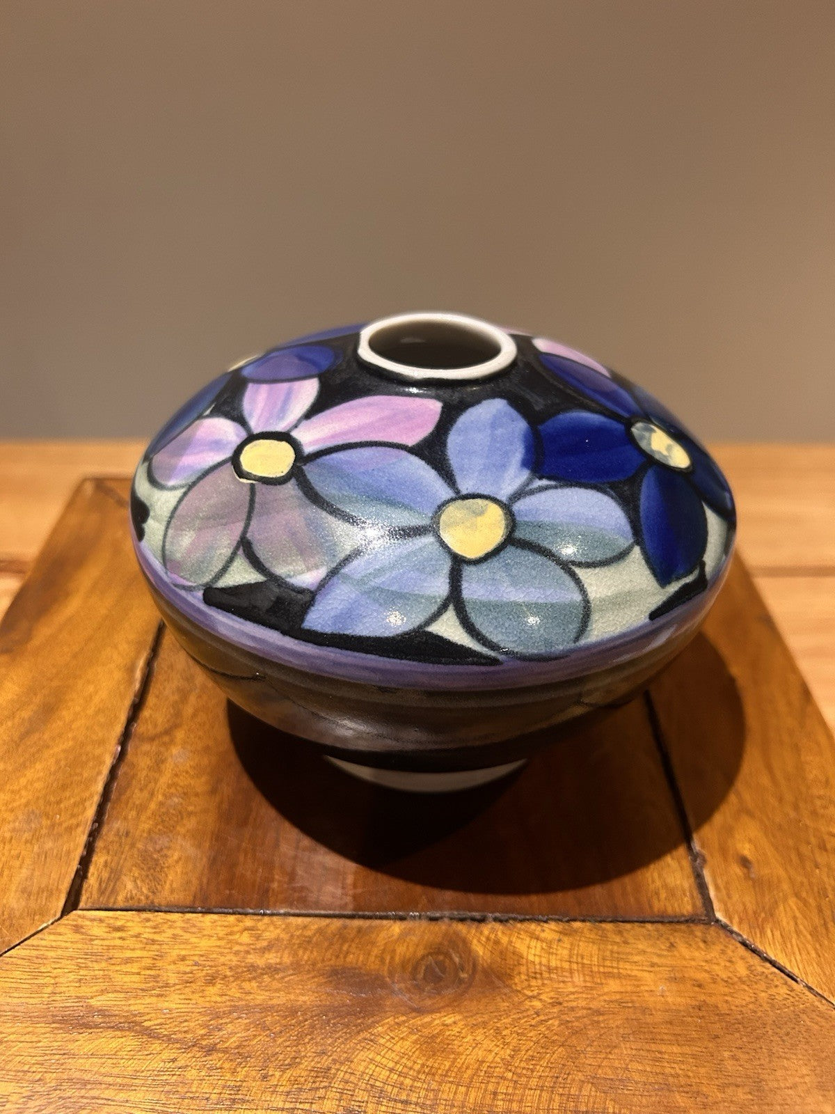 Gambles Pottery Posy Vase Flower Frog Ian Gamble Studio Floral 9cm
