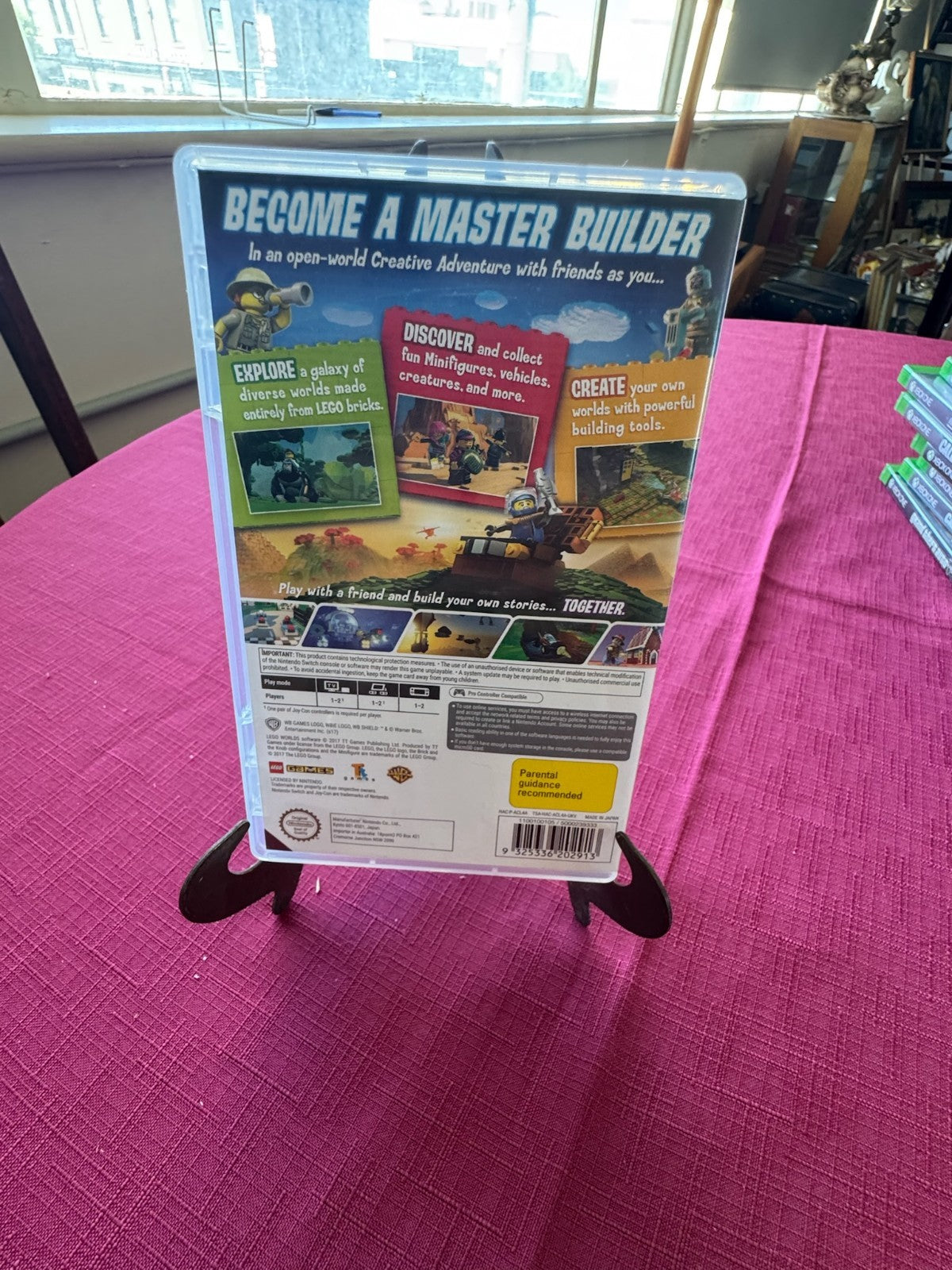 LEGO Worlds Nintendo Switch | Region Free – Complete w Case & Game Card | 2017