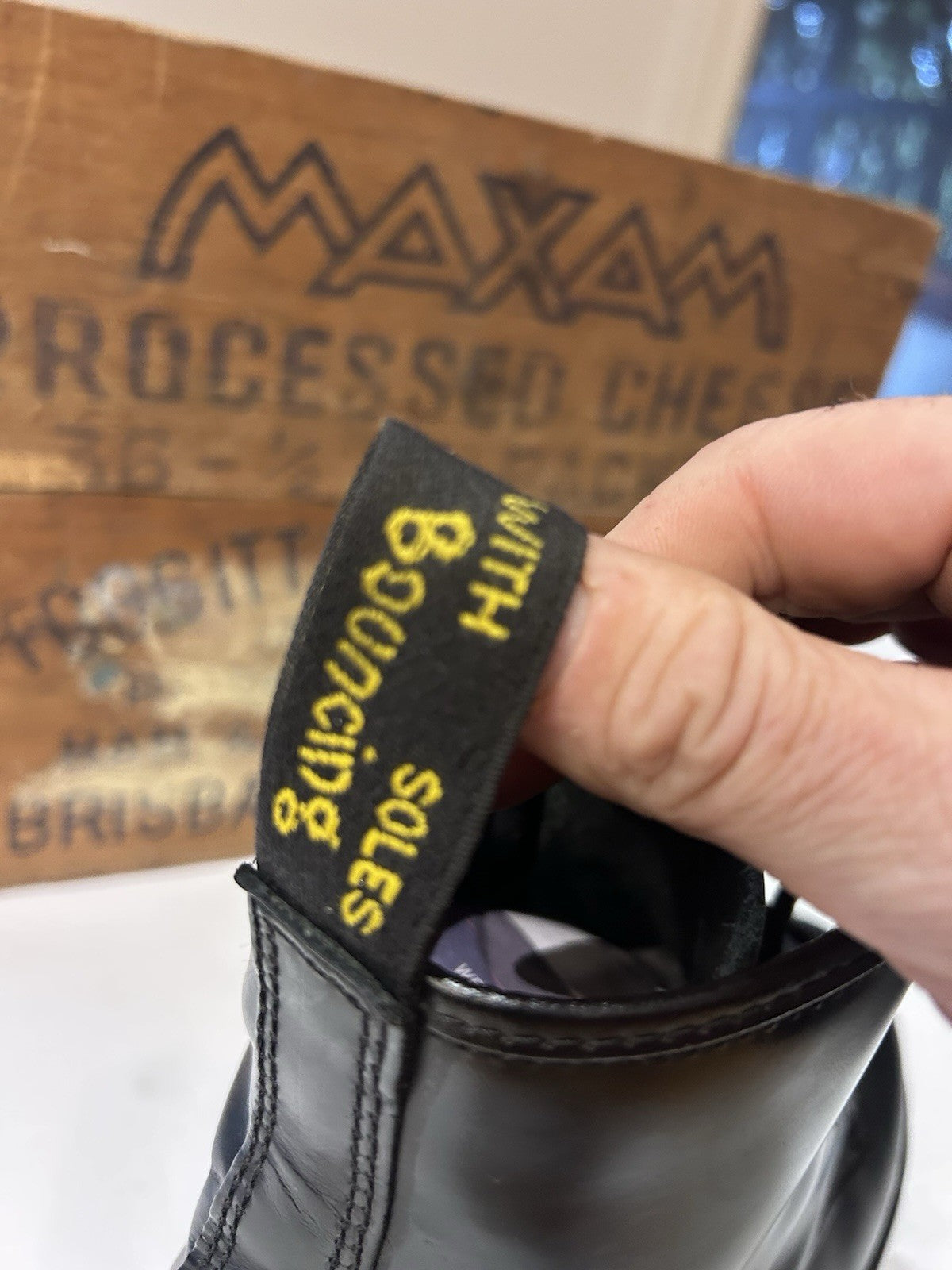 Dr. Martens 1460 UK8/Euro 42 Made in England Boots | MIE Black Smooth Leather