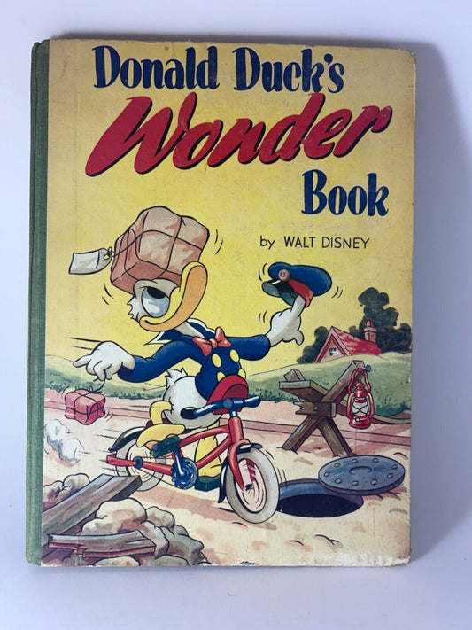 Circa 1945 Donald Duck's Wonder Book Copyright Walt Disney Mickey Mouse Ltd RARE