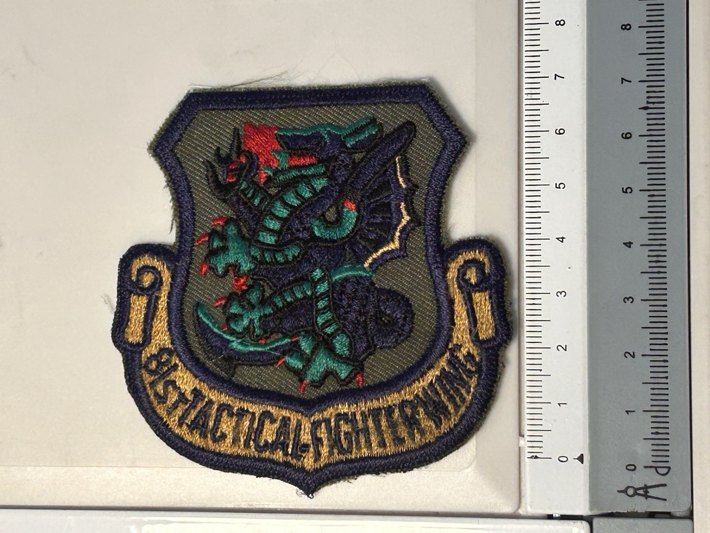 Vintage USAF & Military Aviation Cloth Patches – Lot of 23 – 1970s–1980s 