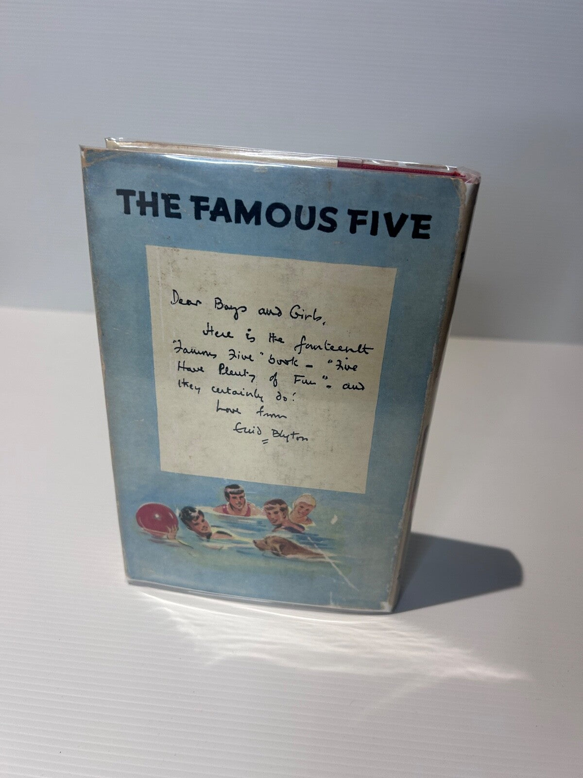 Vintage Enid Blyton - Five Have Plenty of Fun, 1st Edition 1955 Hard Cover