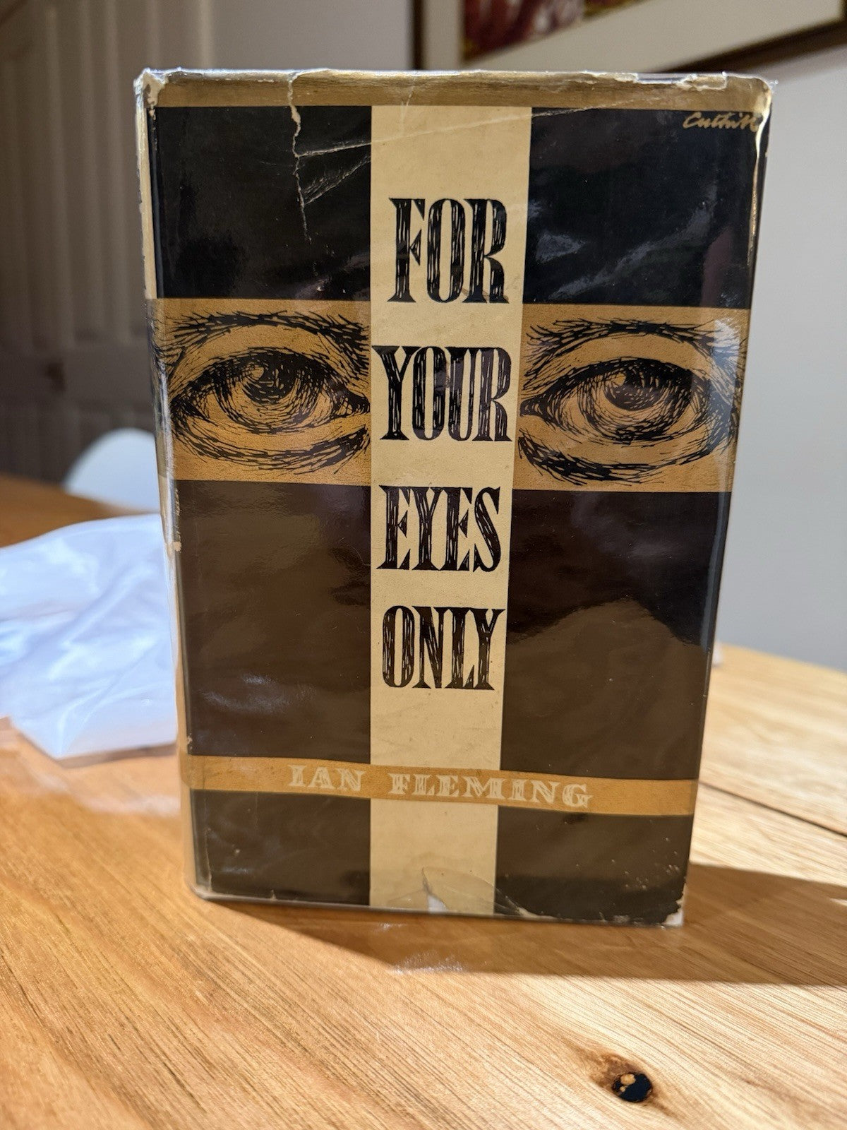 Ian Fleming For Your Eyes Only 1960 Book Club HC DJ James Bond 007 1st Thus