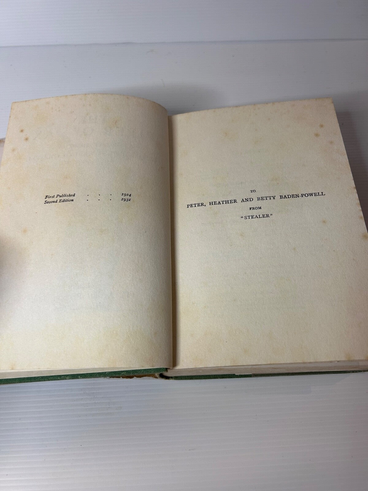 The Piper of Pax Life of Lord Baden-Powell 1931 HC DJ 2nd Ed Scouting Biog