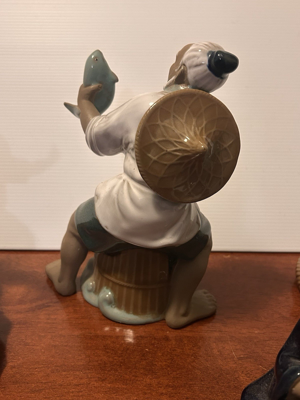 Shiwan Mudman Figurines Set of 4 Woh Jeong/Wan Jiang China Pottery 1950s–70s