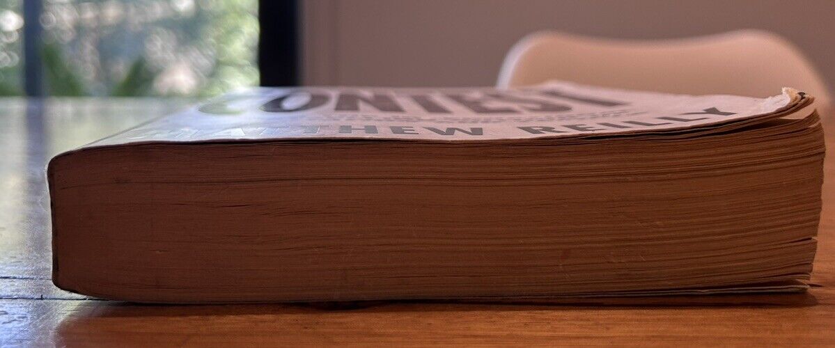 Contest Matthew Reilly Paperback Book. The Novel that Started it All. 