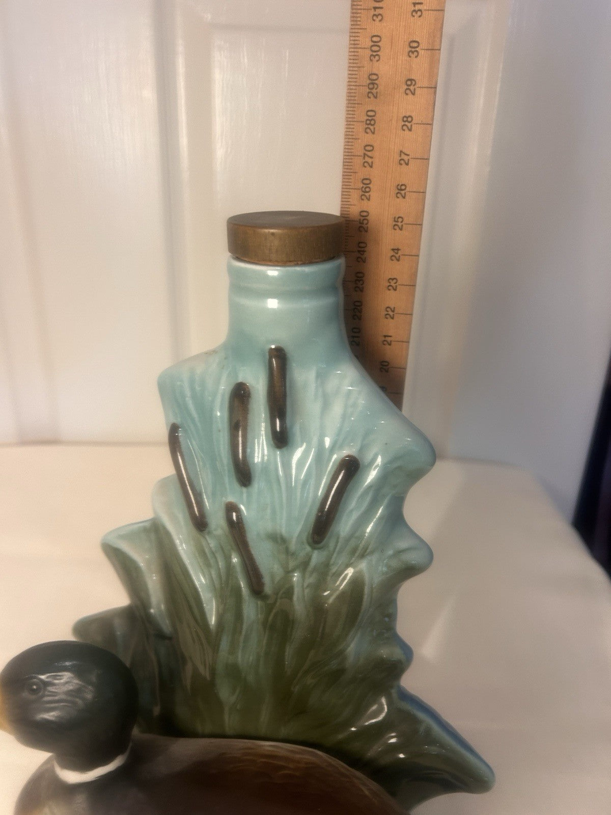 Jim Beam Ducks Unlimited Mallard Decanter 1974–75 Vintage Ceramic Bottle