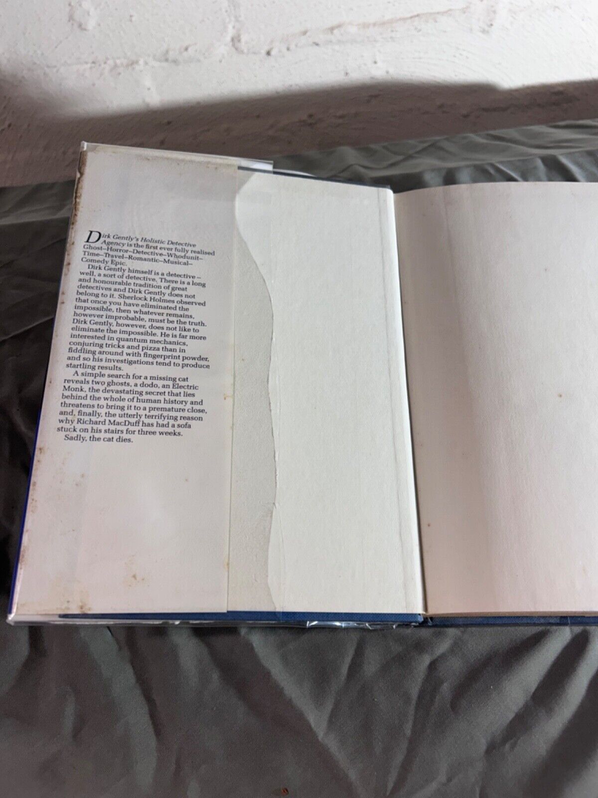 The Long Dark Tea-Time of the Soul First Edition & Dirk Gently's - Douglas Adams