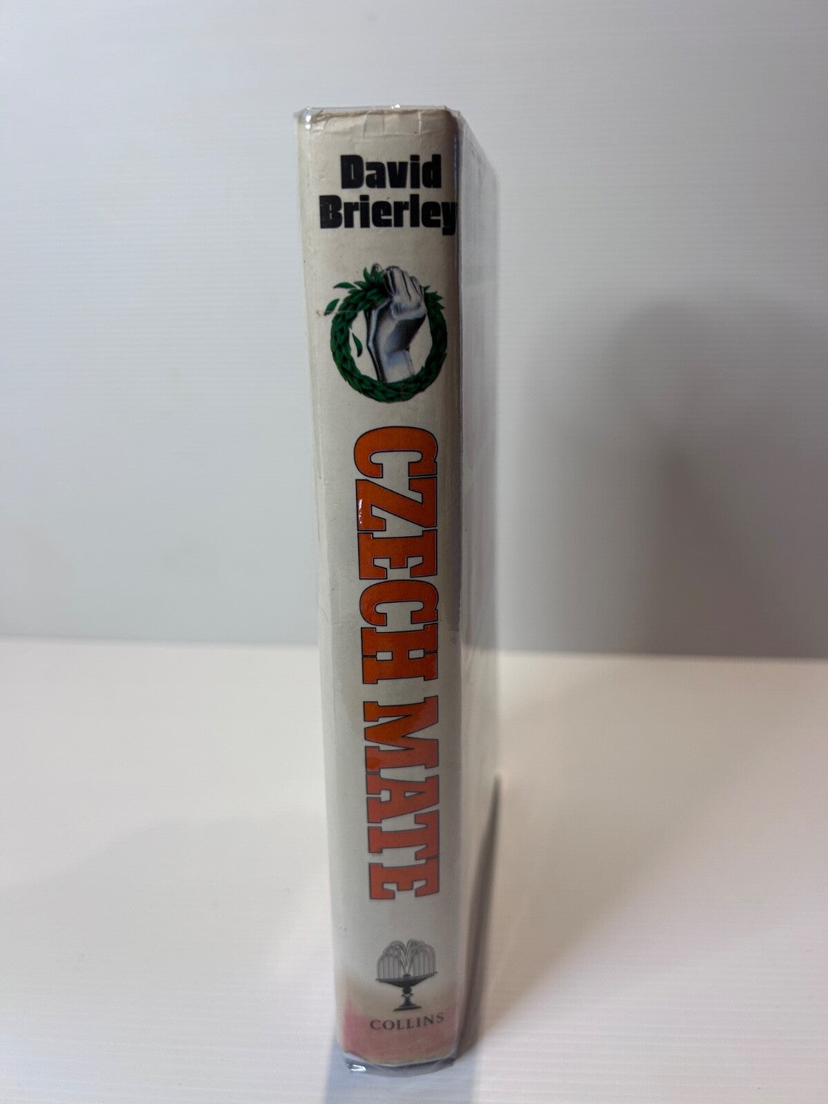 David Brierley Czechmate 1984 1st UK Edition HC DJ Collins Thriller 348pp
