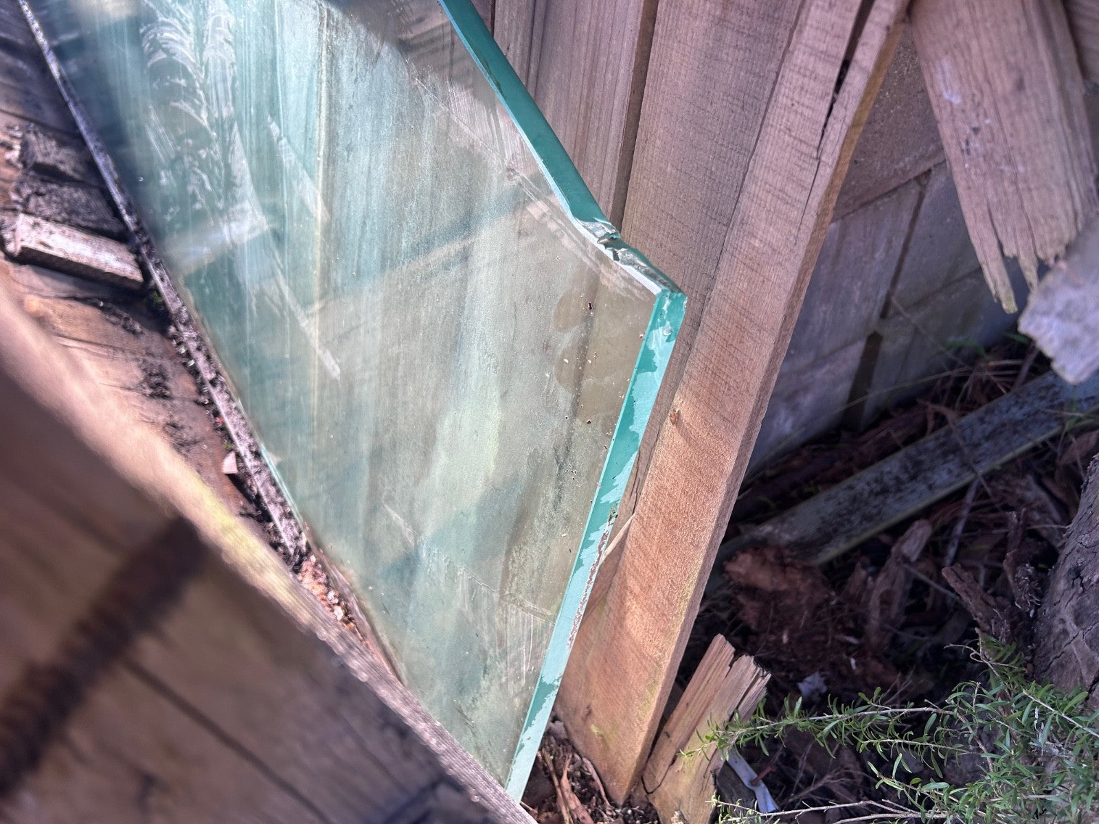 Rare 1960s Japanese Architectural Glass Panels x2 – NGV Provenance