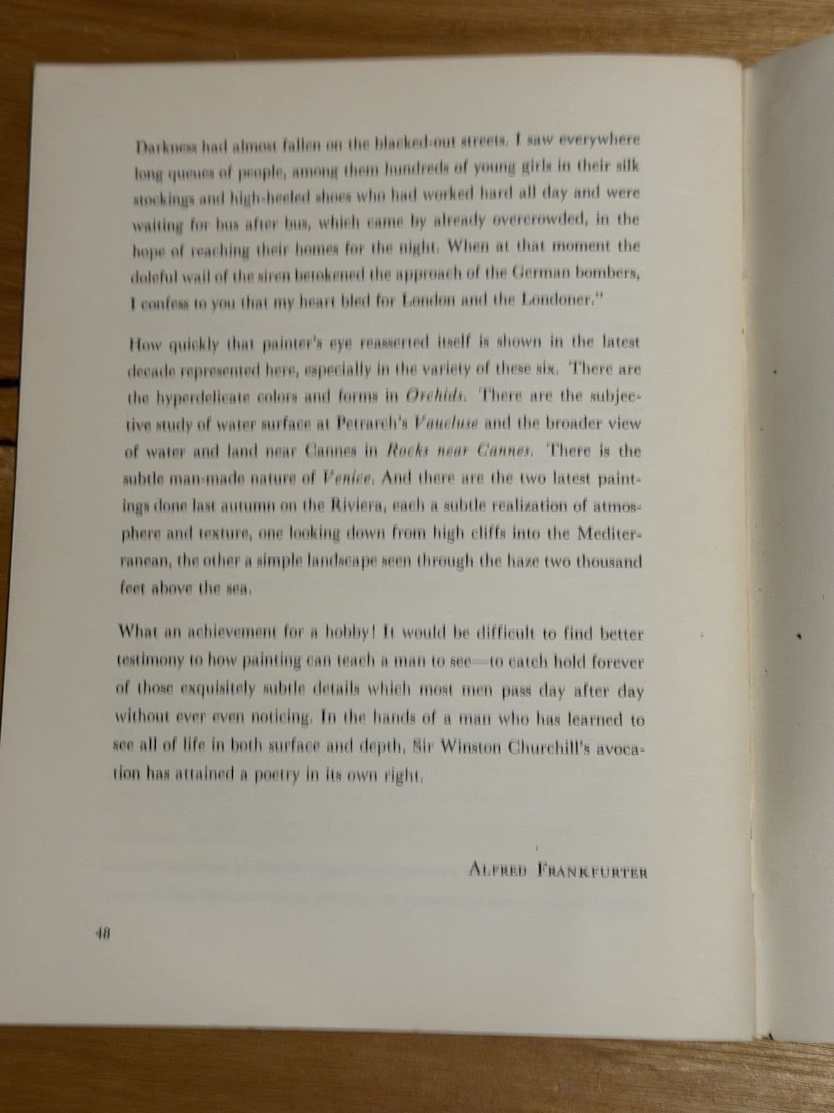 Winston Churchill The Painter 1958 Exhibition Catalogue Menzies Foreword HC