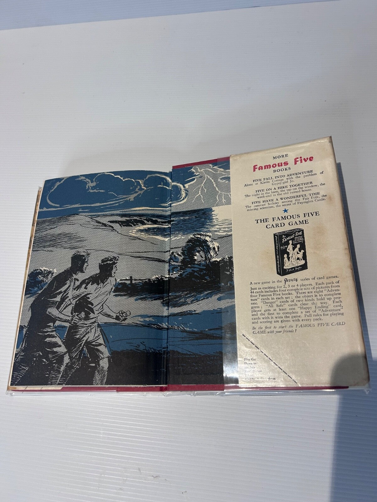 Five Go Down to the Sea Enid Blyton 1953 HC DJ 1st Ed Famous Five H&S