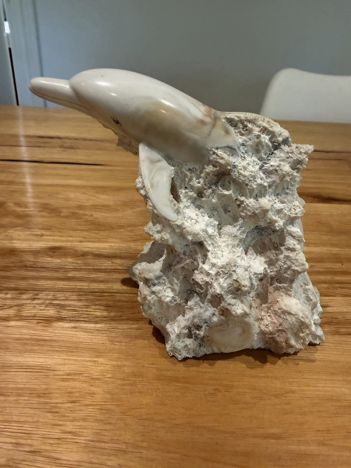 Foot Artworks Dolphin Coral Reef Sculpture 98/100 Australian Marine Art