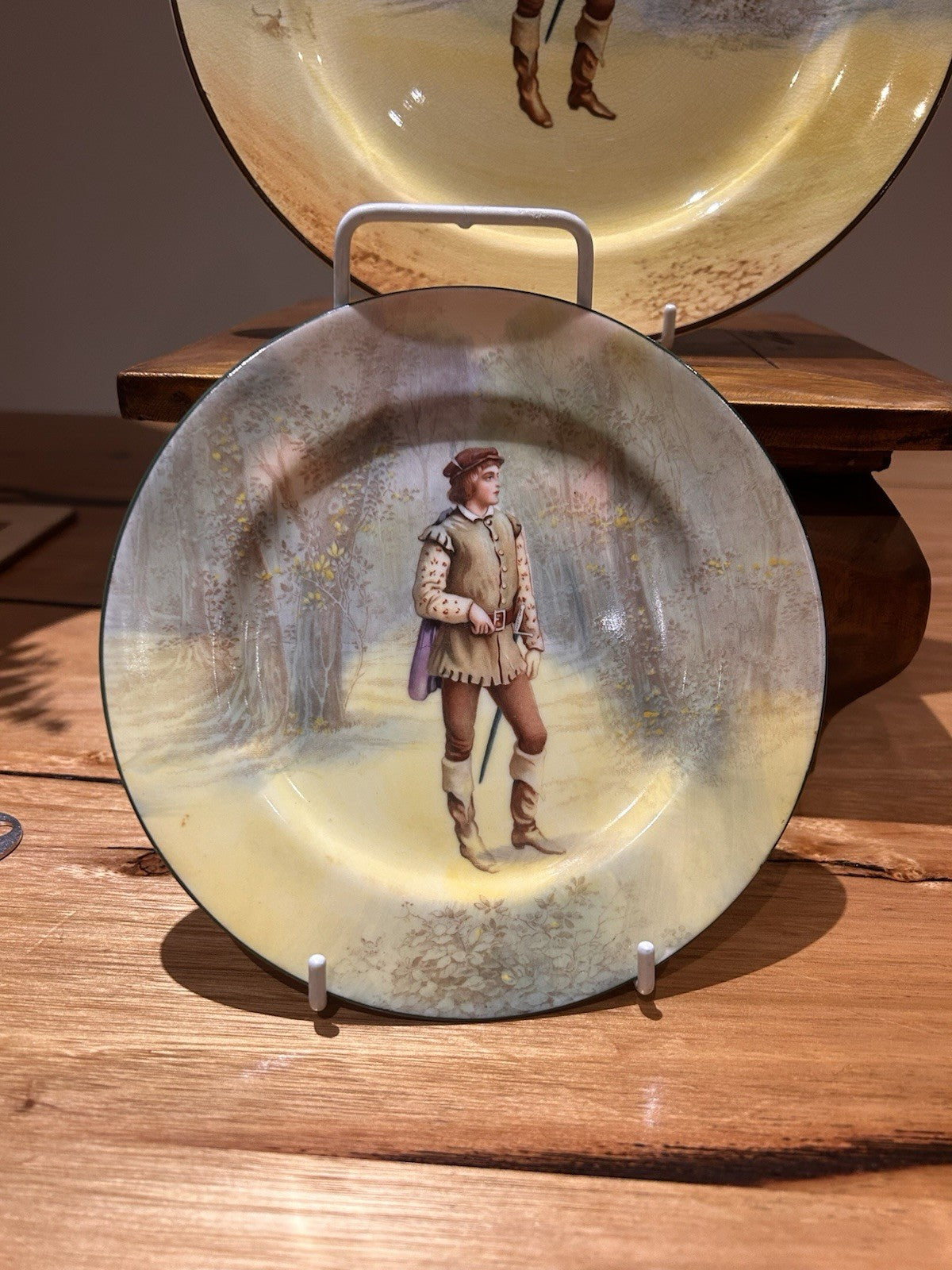 Royal Doulton Orlando Plate Hand Painted Shakespeare Wall Plate + Bonus